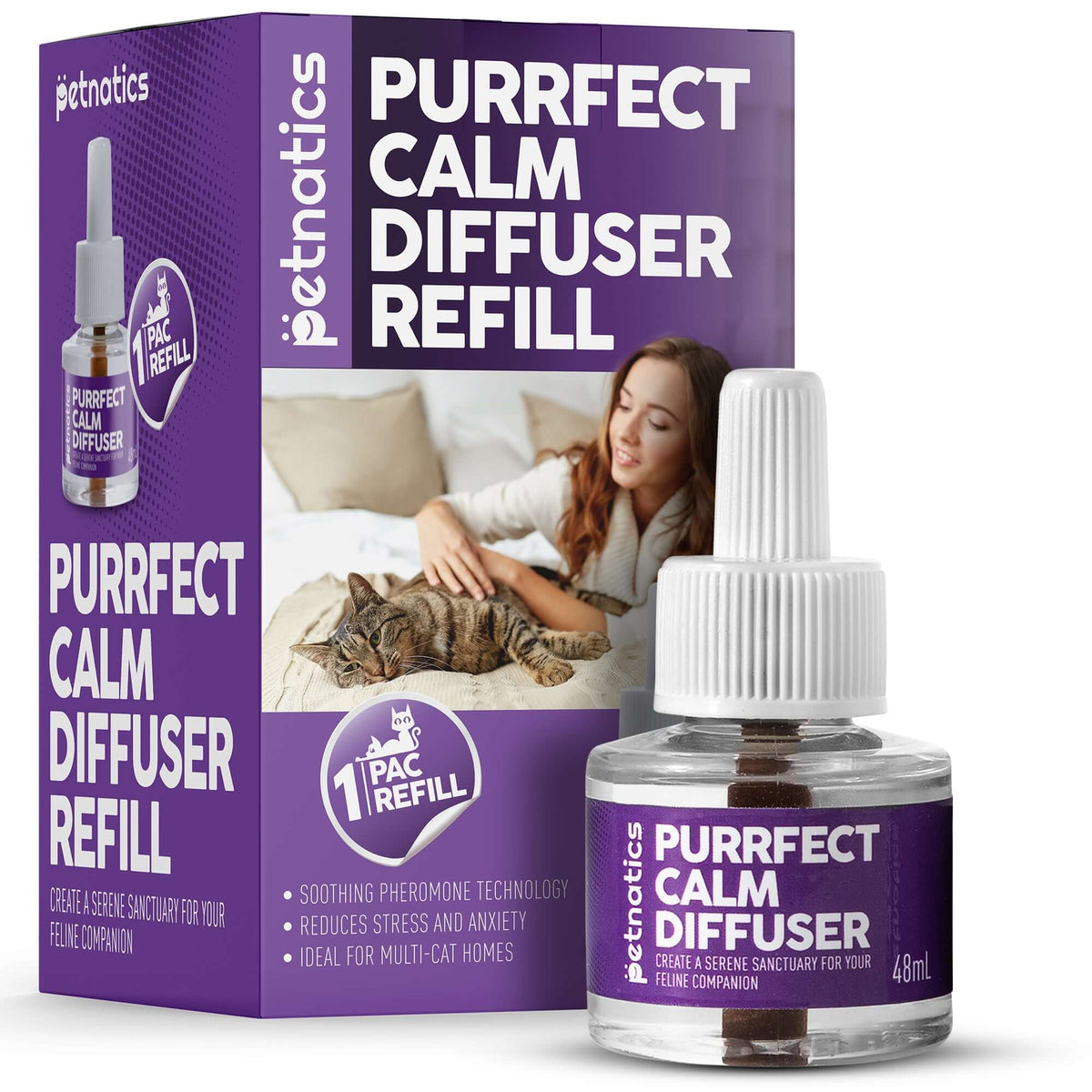 Purrfect Cat Calming Diffuser Refill Pack
