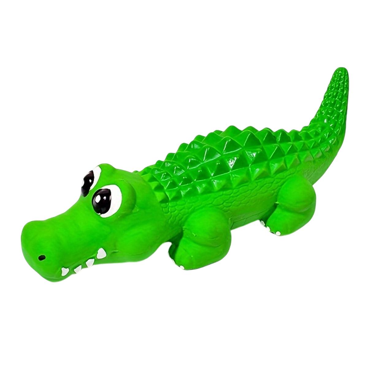 Hidaya Paws™ - Happy Alligator Squeaky Toy